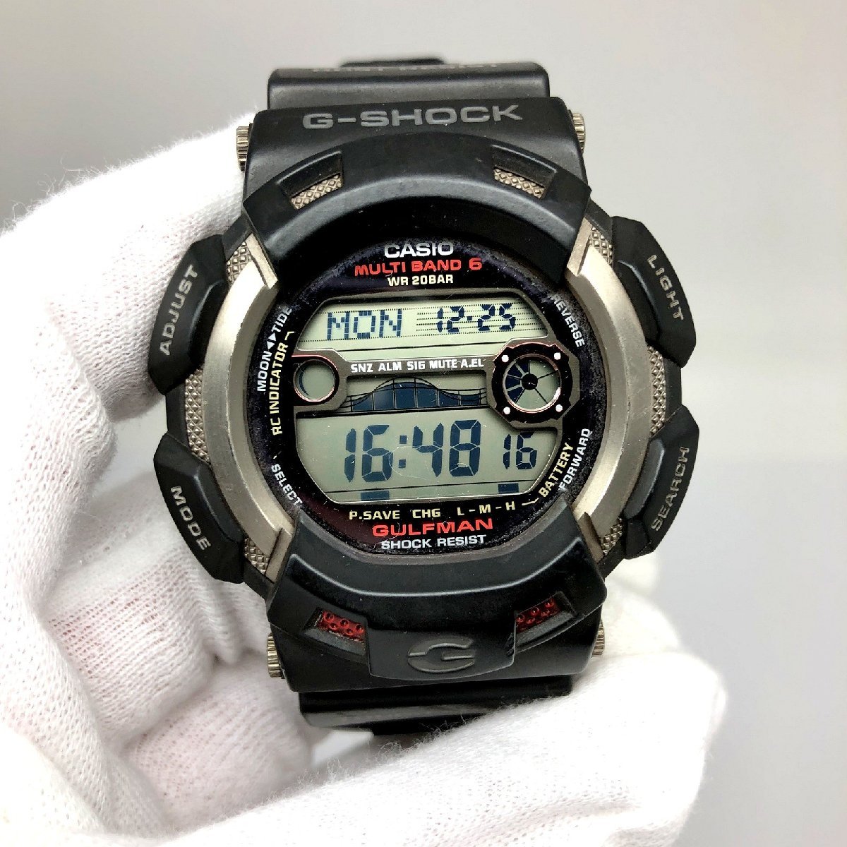 中古 G-SHOCK ジーショック CASIO カシオ 腕時計 GW-9110-1JF ガルフマン GULFMAN 電波ソーラー 【ITSVJN93NIXA】_画像1