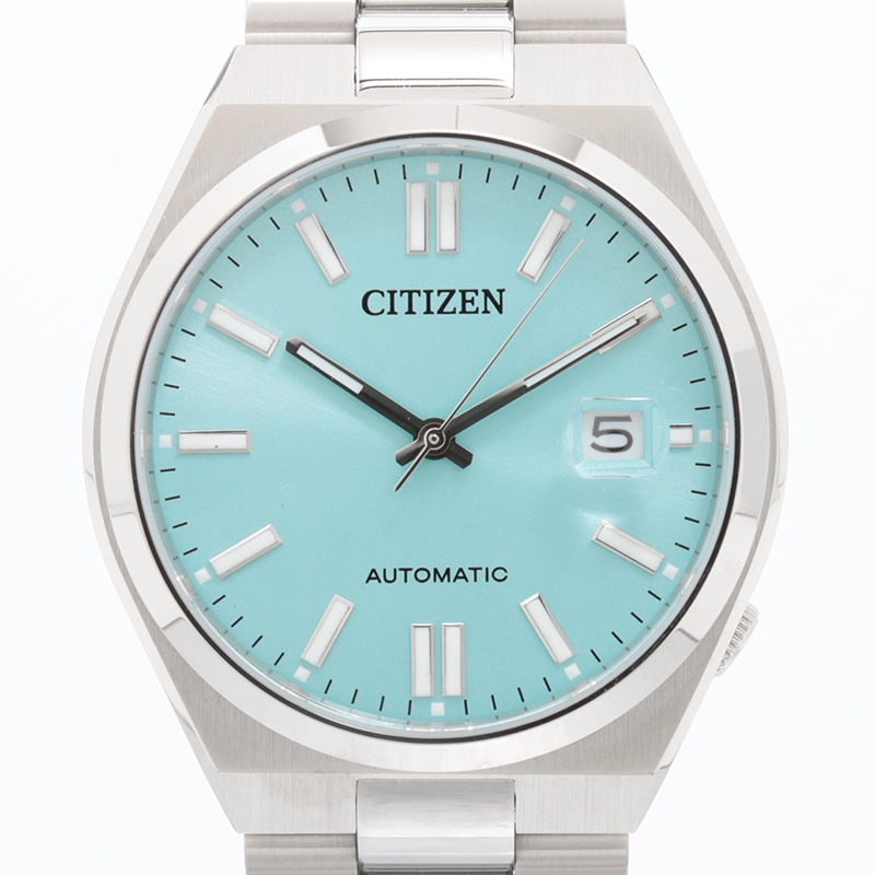 未使用品 稼働品 CITIZEN シチズン シチズンコレクション TSUYOSA Collection NJ0151-88M ライトブルー 自動巻 ツヨサコレクション 正規品