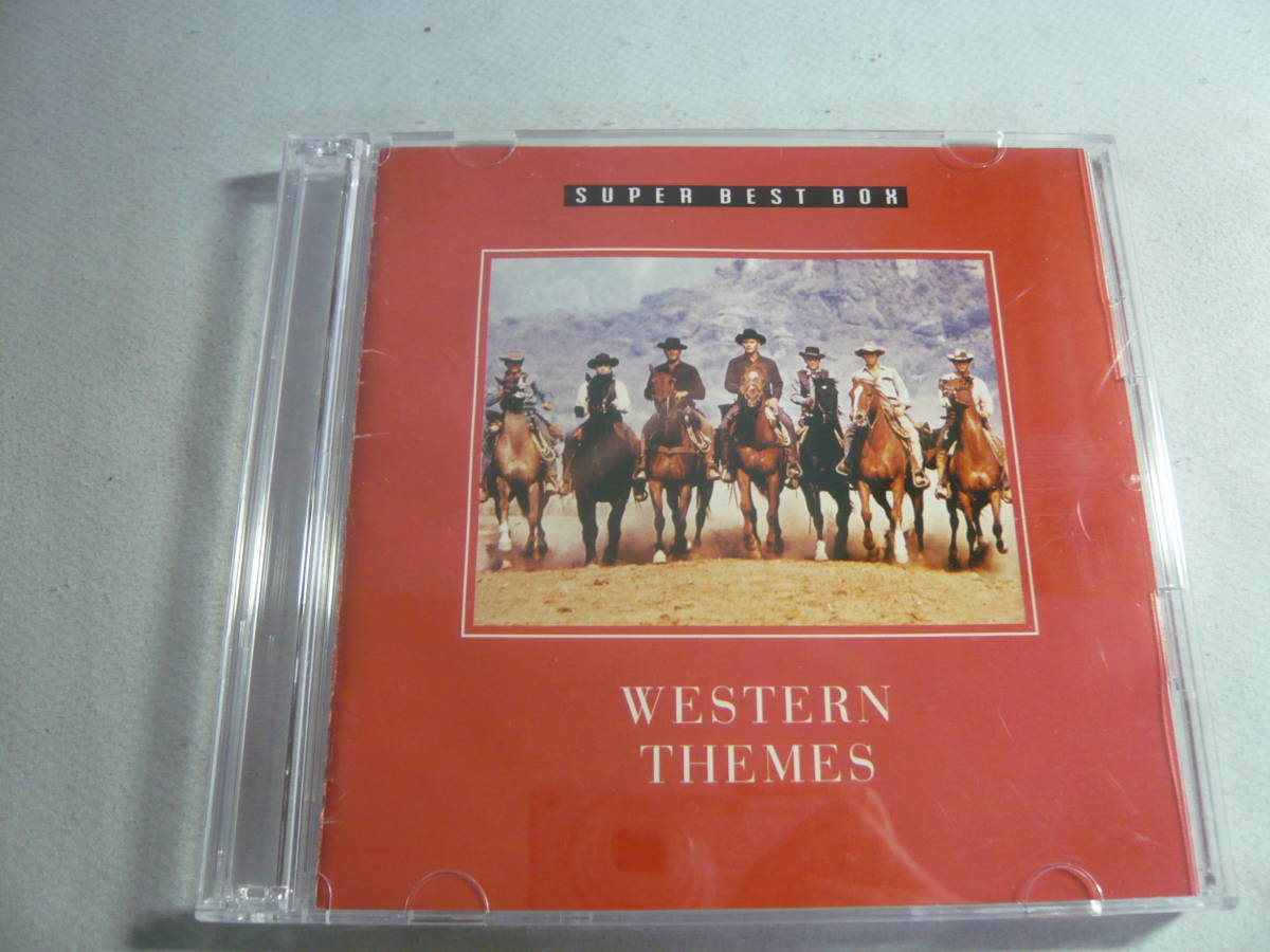 CD2枚組《WESTERN THEMES　Super Best Box》中古_画像1