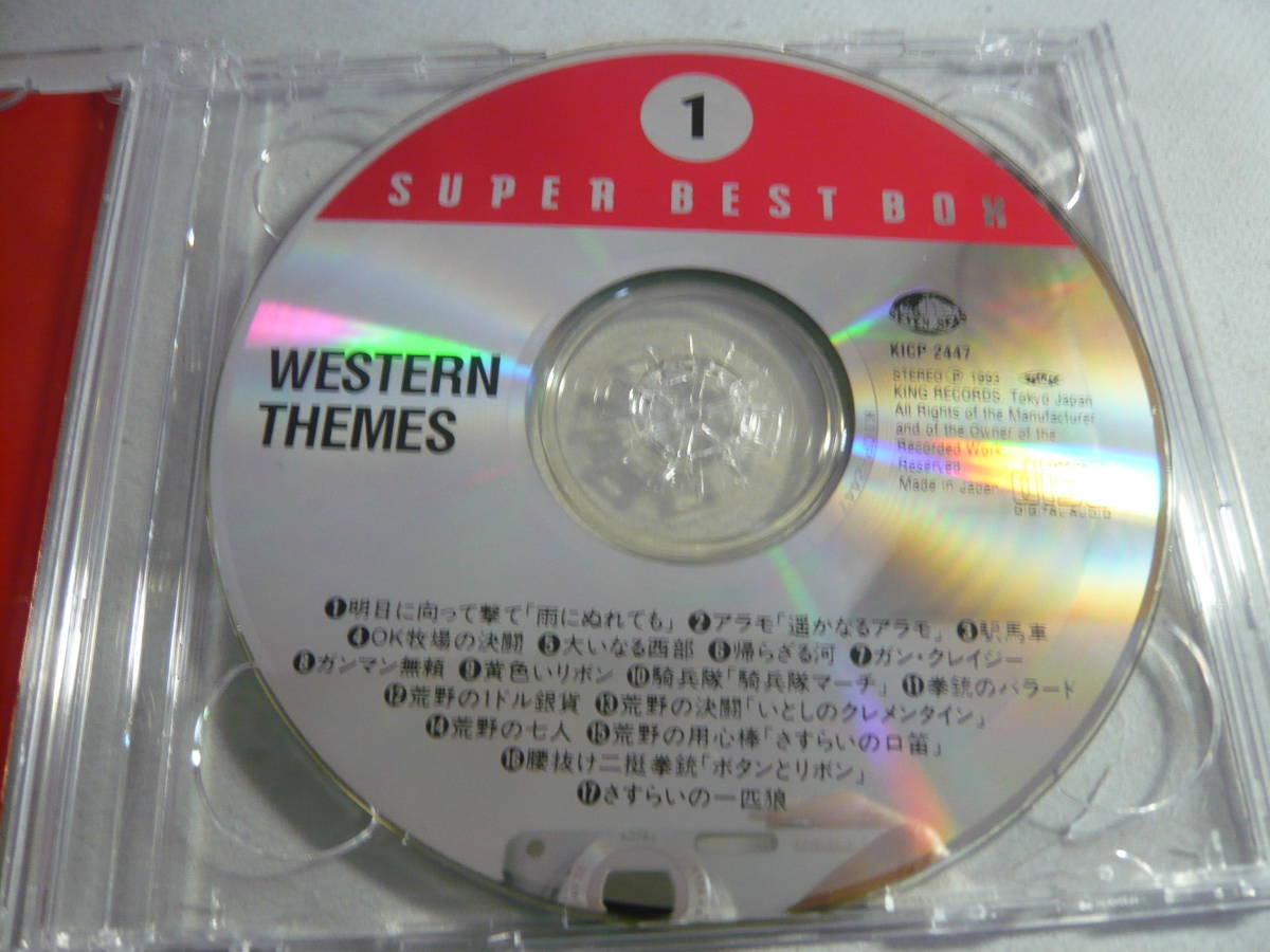 CD2枚組《WESTERN THEMES　Super Best Box》中古_画像2