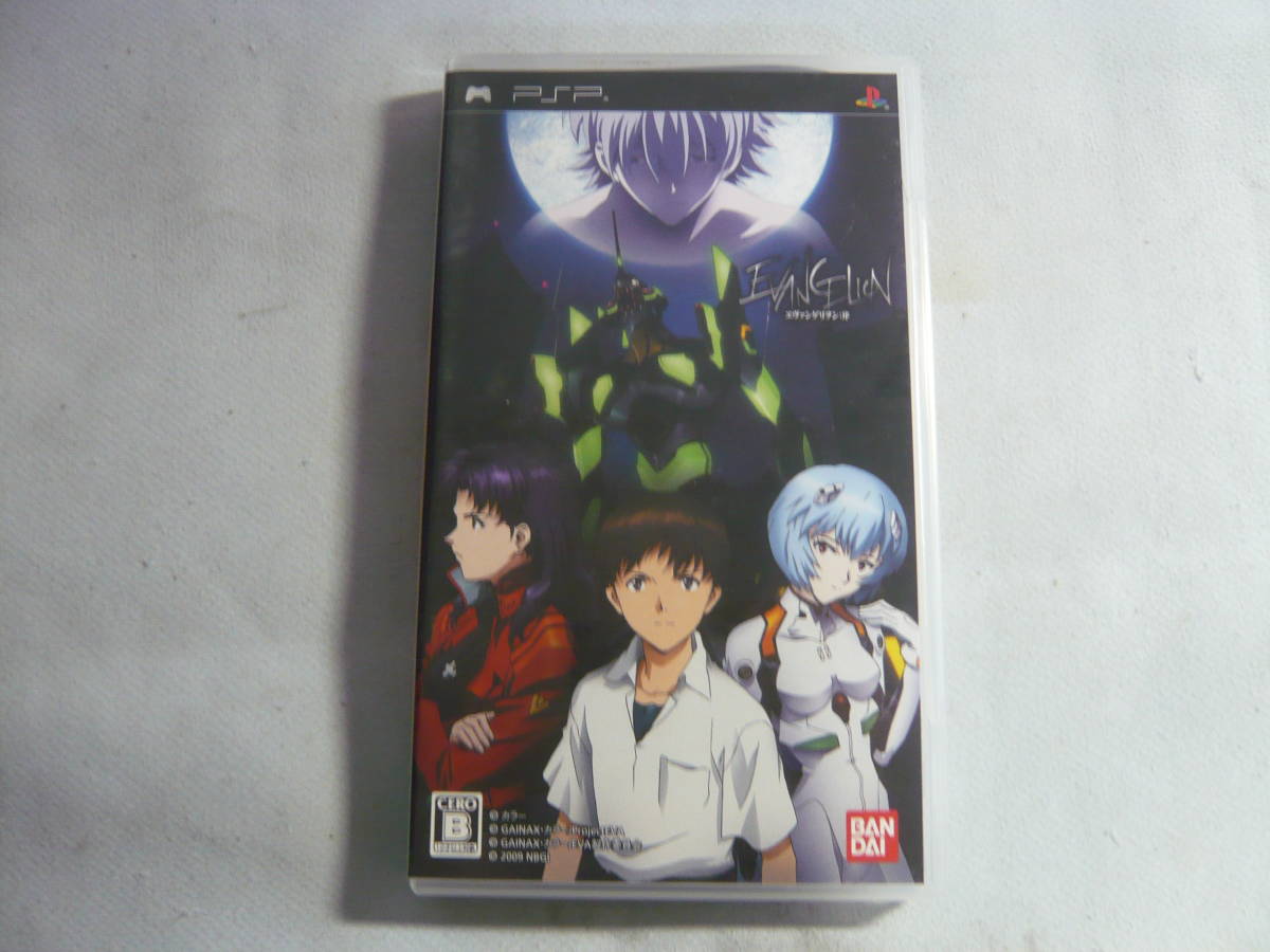 PSPソフト《EVANGELION ヱヴァンゲリヲン：序》ジャンク！_画像1