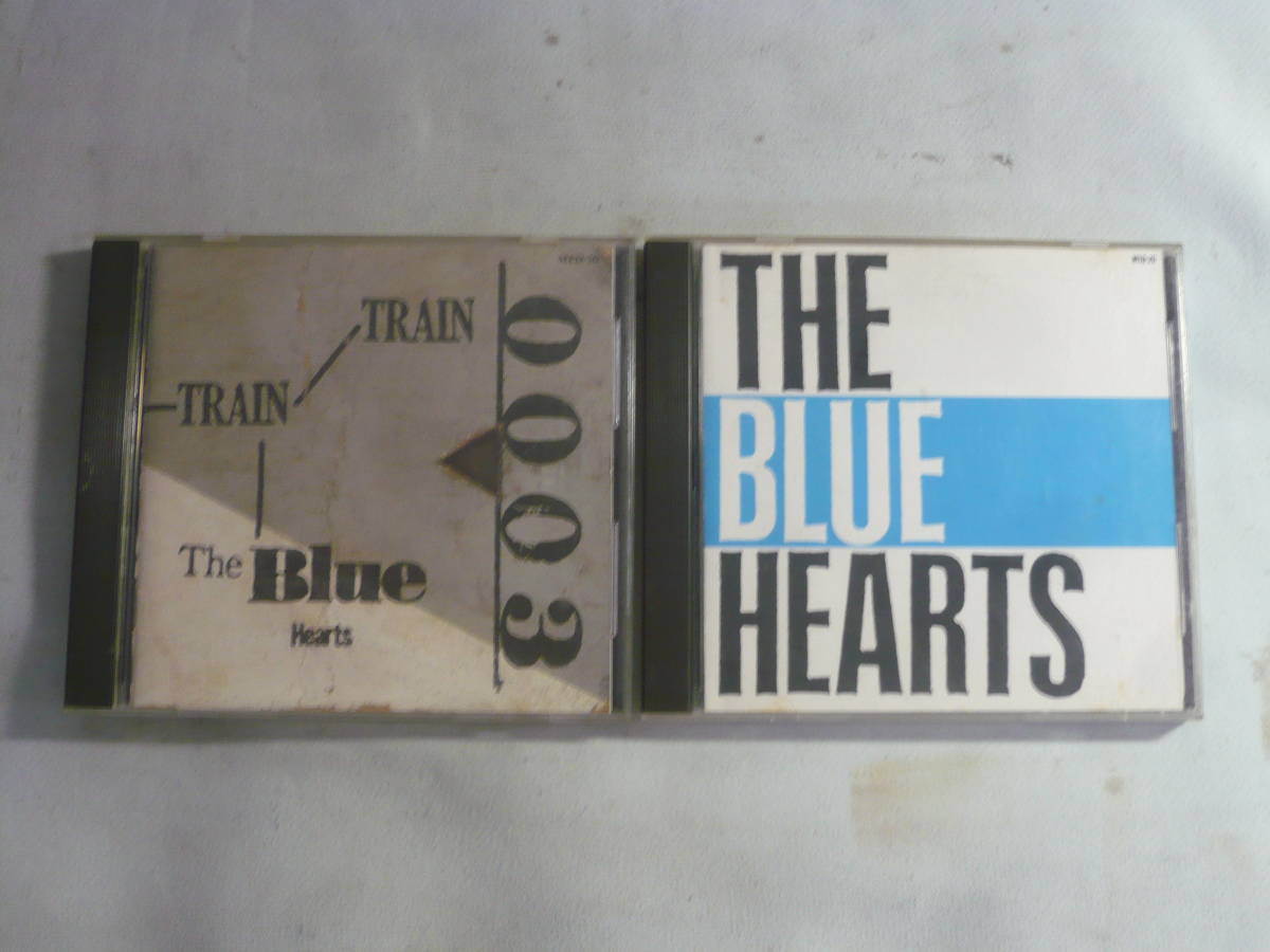 CD2枚セット■ザ・ブルーハーツ　THE BLUE HEARTS　TRAIN-TRAIN　中古_画像1