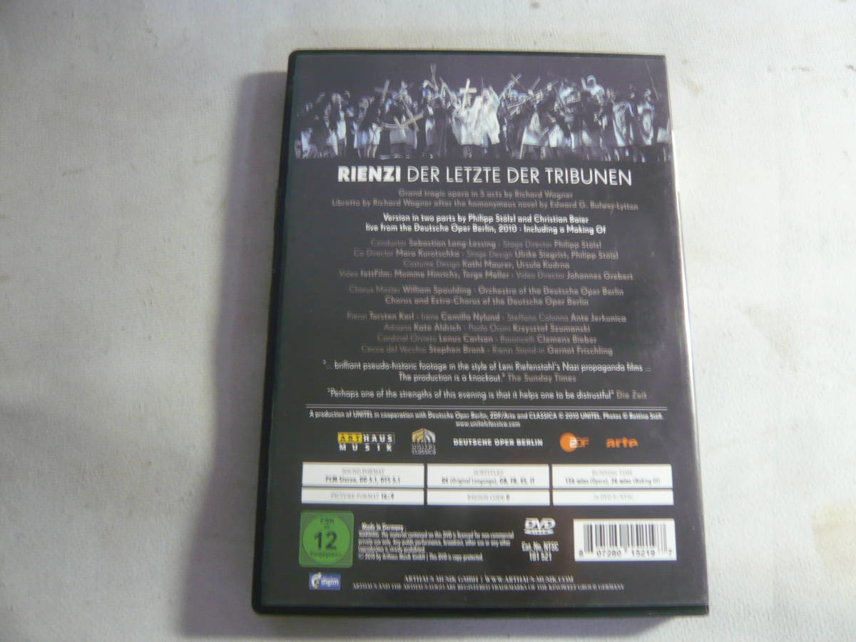 DVD《Rienzi - Der Letzte der Tribunen - Opera》中古_画像3