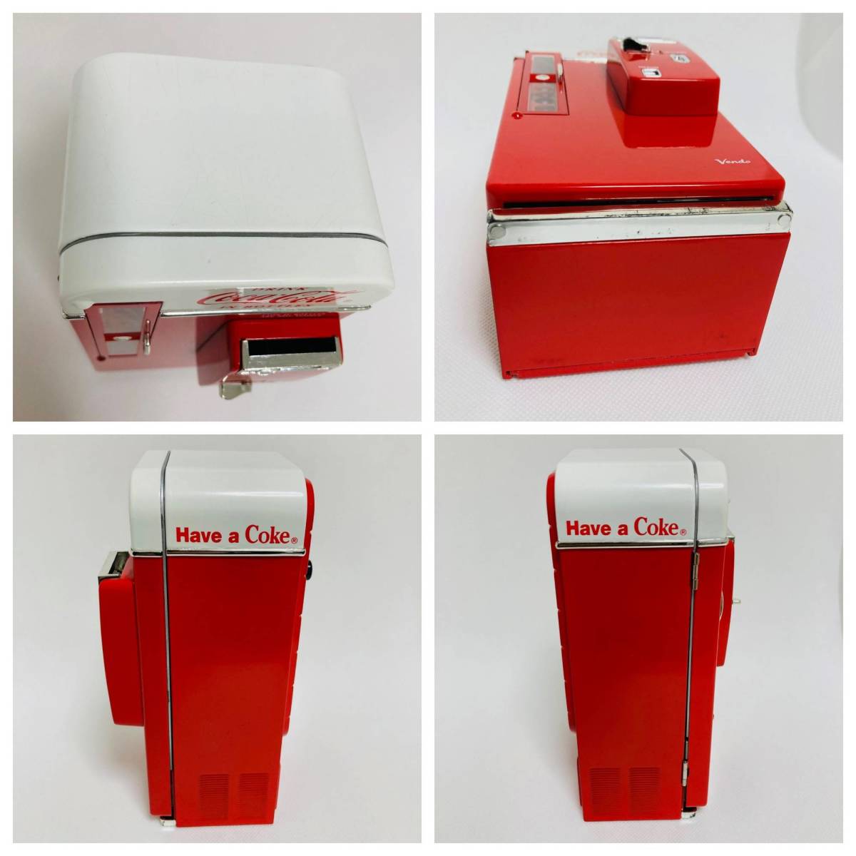 送料無料 美品【コカコーラ 自動販売機型 ミュージック貯金箱 送料無料 美品【コカコーラ 自動販売機型 ミュージック貯金箱