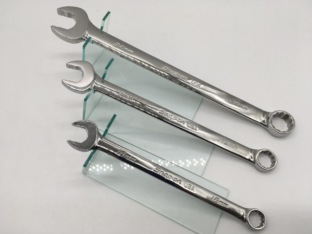領収書発行可】〇Snap-on/スナップオン コンビネーションレンチ 領収書発行可】〇Snap-on/スナップオン コンビネーションレンチ