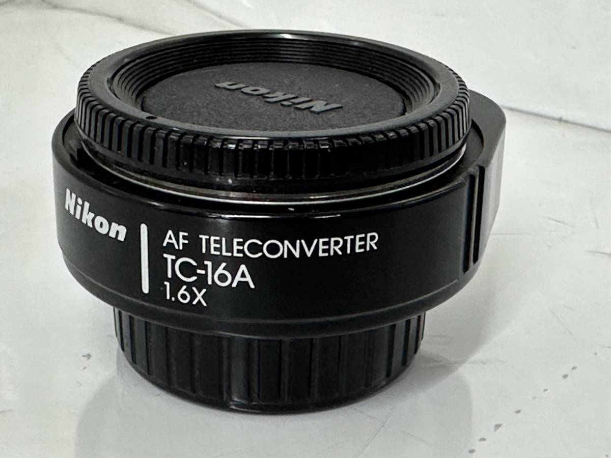 Nikon　ニコン　レンズ　AF TELECONVERTER TC-16A 1.6X テレコンバーター　　現状品_画像1
