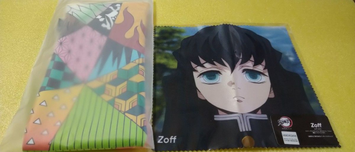 鬼滅の刃 Zoff コラボ 時透無一郎 メガネ拭き＆ケース