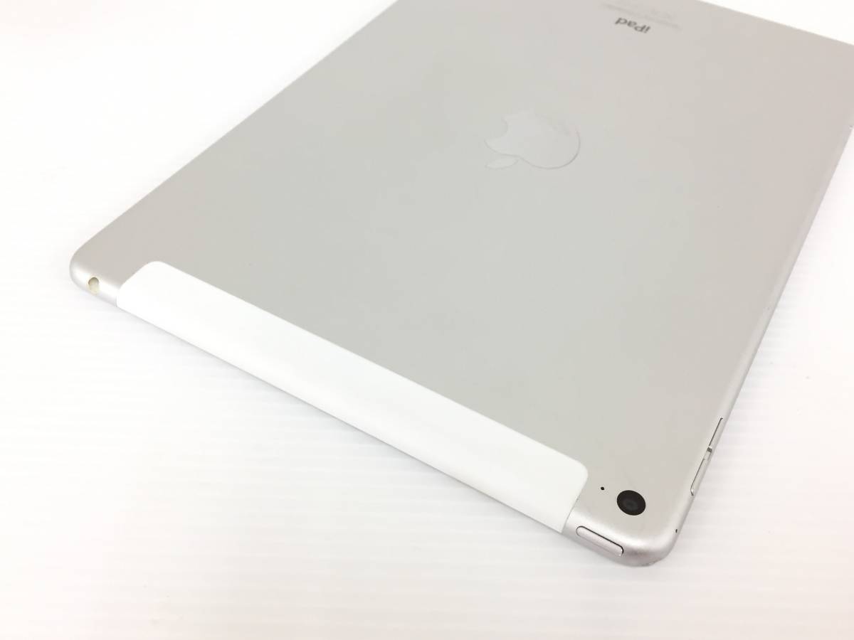 〇au iPad Air 2 Wi-Fi＋Cellularモデル 16GB A1567(MGH72J/A) シルバー 〇判定 動作品_画像7