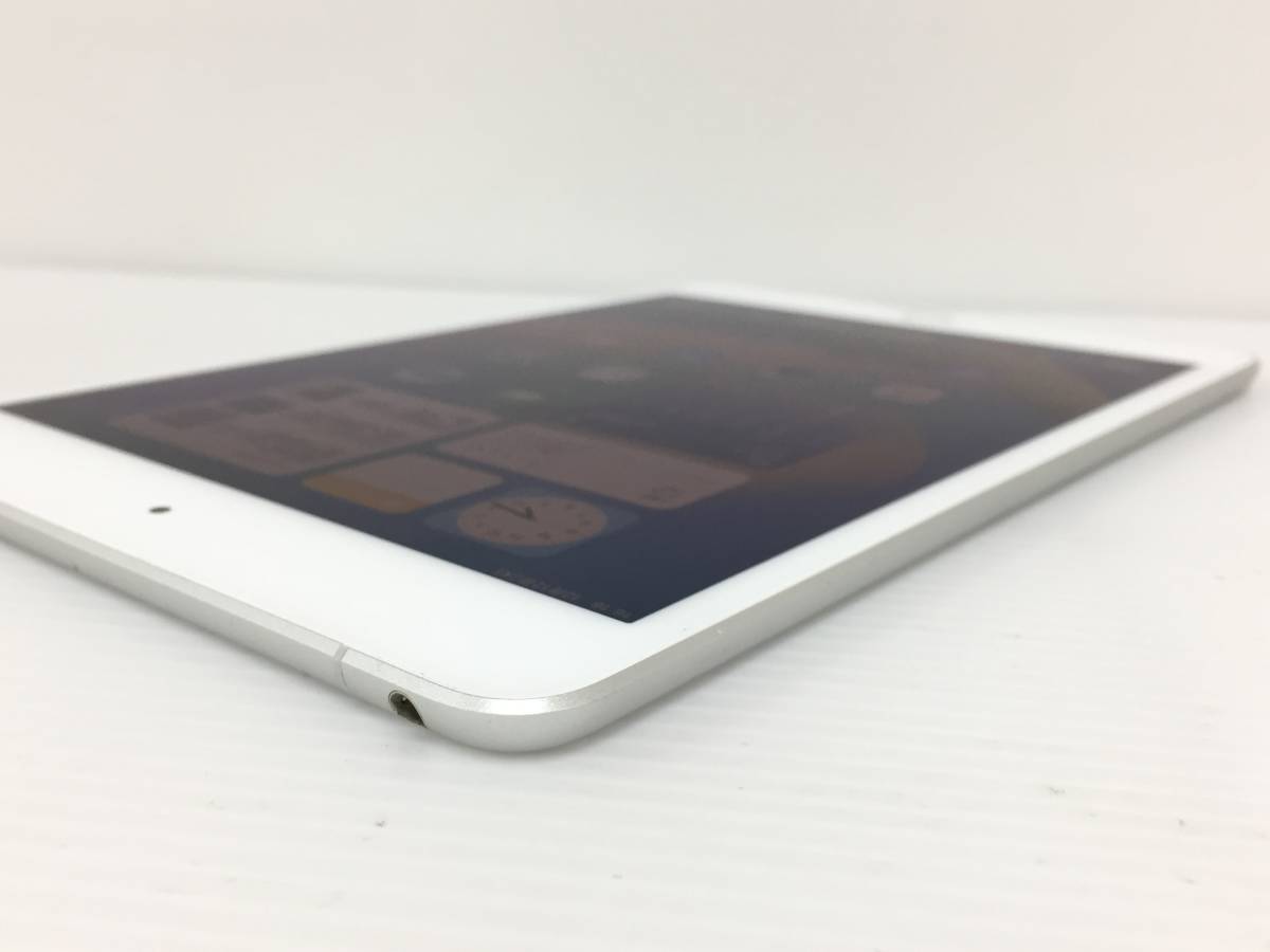 〇au iPad mini 第5世代 Wi-Fi+Cellularモデル 64GB A2124(MUX62J/A) シルバー 〇判定 動作品_画像3