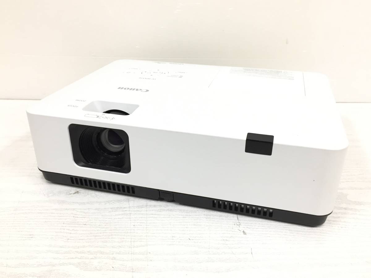 〇【良品】Canon キヤノン LV-WX370 パワープロジェクター 3700lm 動作品_画像1