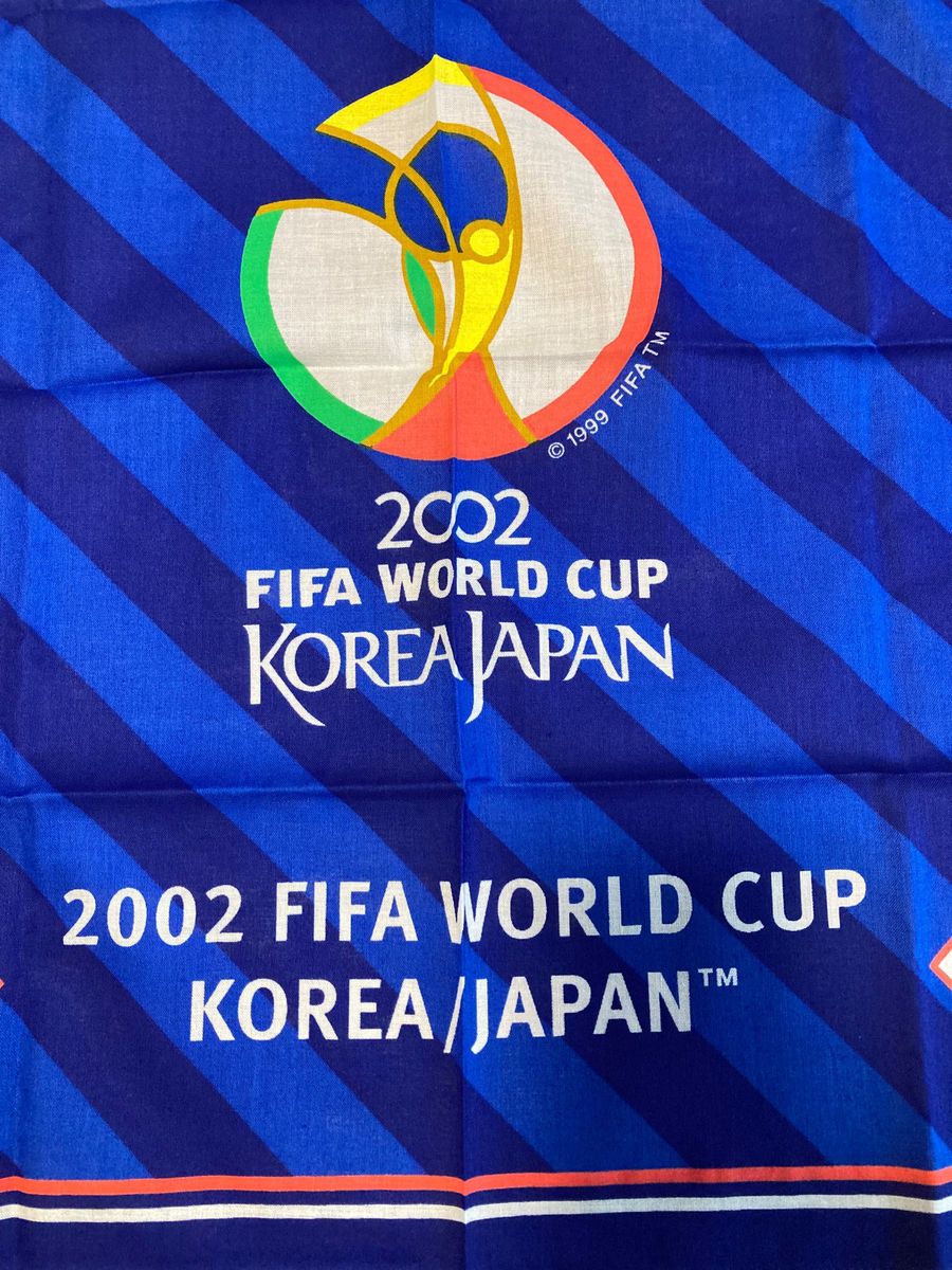 バンダナ　2002FIFA 日韓ワールドカップ　競技場内限定商品