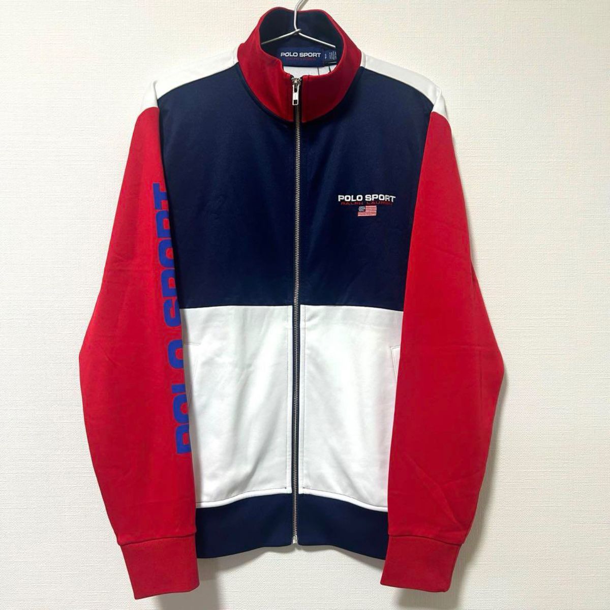 タグ付き新品 POLO SPORT ポロスポーツ 復刻 トラックジャケット タグ付き新品 POLO SPORT ポロスポーツ 復刻 トラックジャケット
