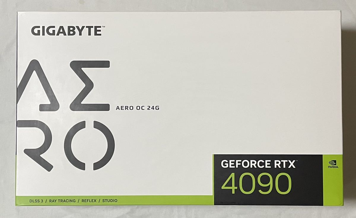 【新品未使用】GIGABYTE GV-N4090AERO GeForce RTX 4090 AERO OC 24G_画像1