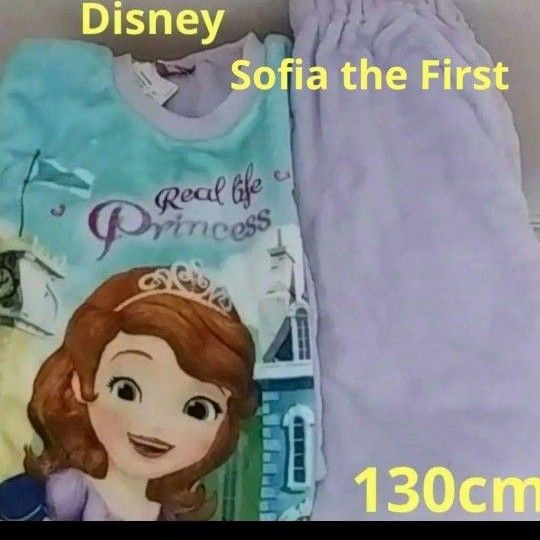 Disney 小さなプリンセス ソフィア モコモコ パジャマ 130cm