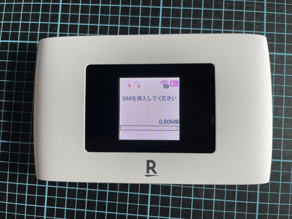 楽天モバイル ポケット WiFi Rakuten WiFi Pocket 2C ホワイト 中古品_画像2