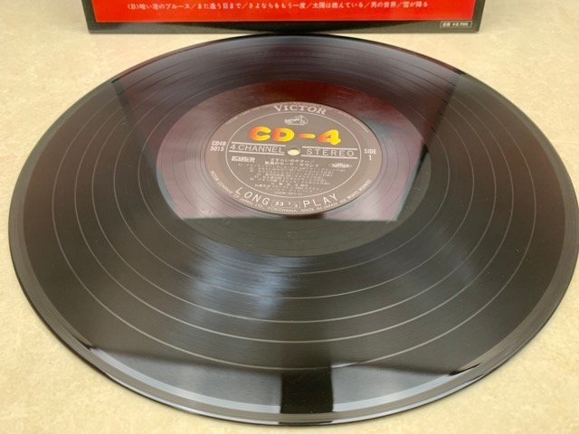 中古LP さすらいのギター 驚異のモーグサウンド 佐藤允彦 高音質4 CD4B-5015　CIE1751_画像5