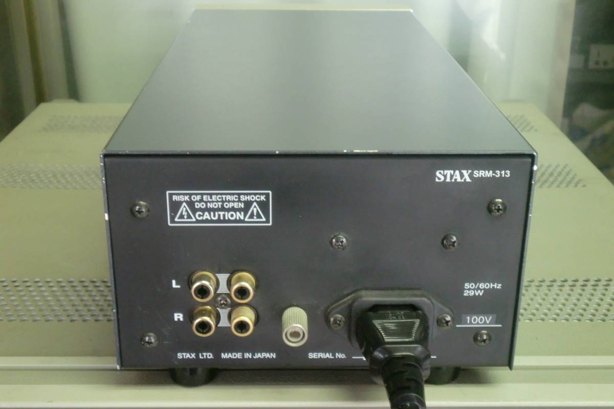  原文:STAX スタックス　イヤースピーカーシステム　SRS-3030(SR-303 Classic+SRM-313)セット　動作点検結果は優秀