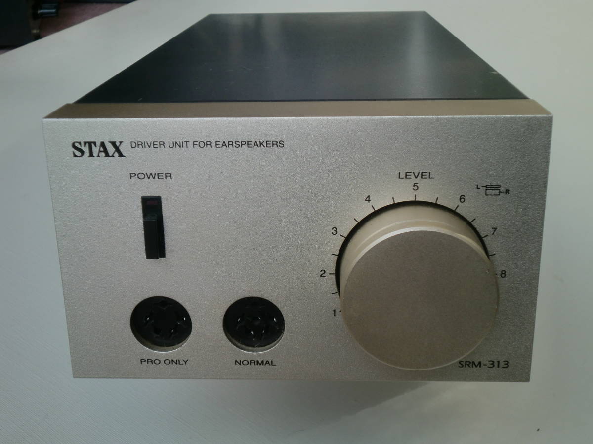  原文:STAX スタックス　イヤースピーカーシステム　SRS-3030(SR-303 Classic+SRM-313)セット　動作点検結果は優秀