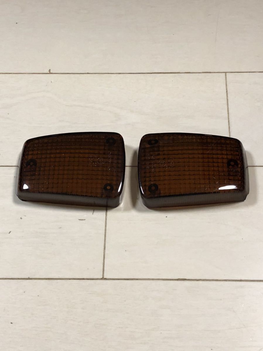 CBX400F CBX550F オレンジ スモーク ウインカーレンズ 純正タイプ 