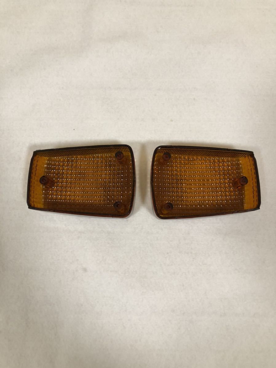CBX400F CBX550F オレンジ スモーク ウインカーレンズ 純正 CBX400F CBX550F オレンジ スモーク ウインカーレンズ 純正