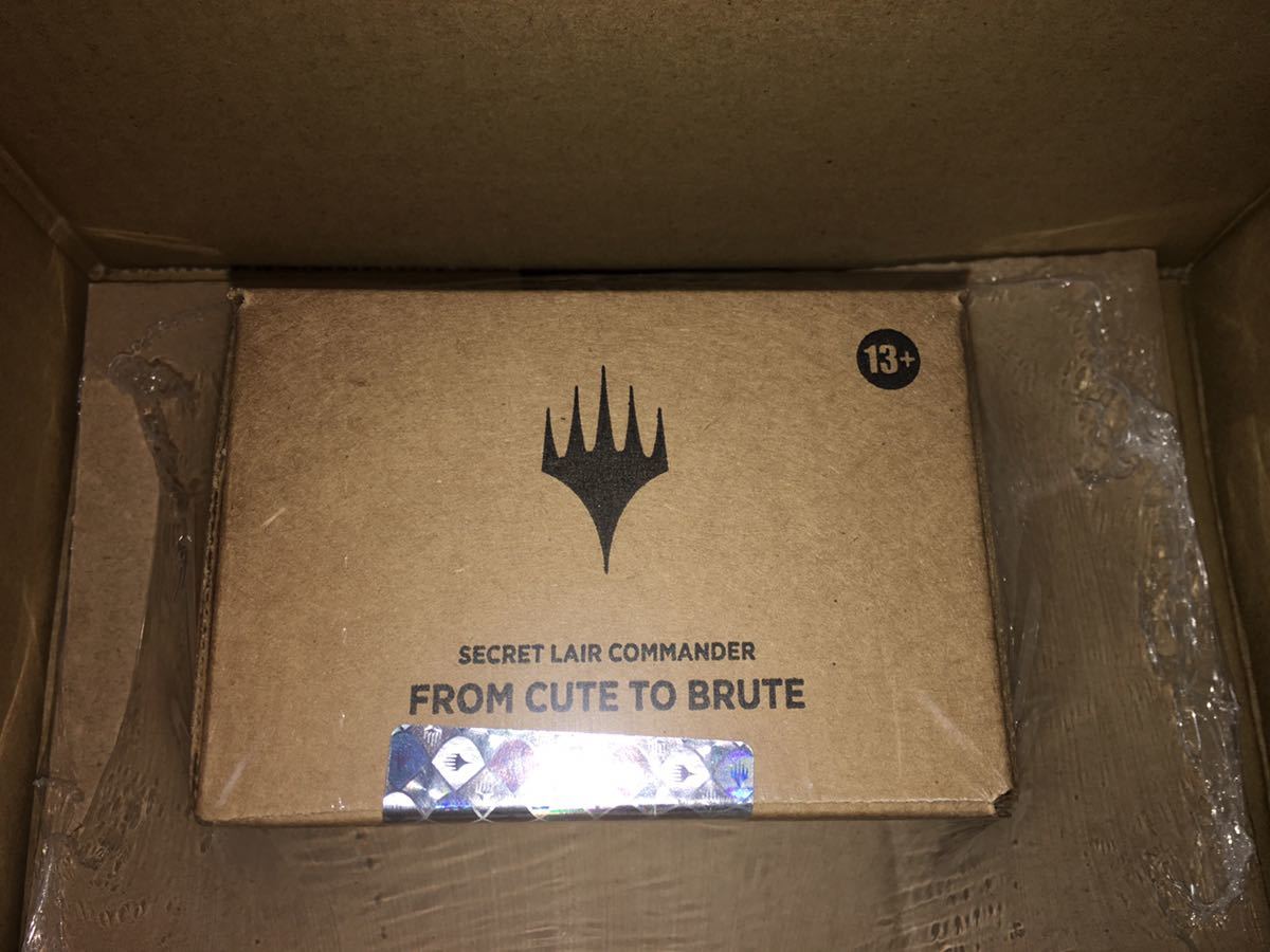 MTG Secret Lair Commander Deck: From Cute to Brute　シークレットレイアー 統率者デッキ マジック ザ ギャザリング　未開封品　限定
