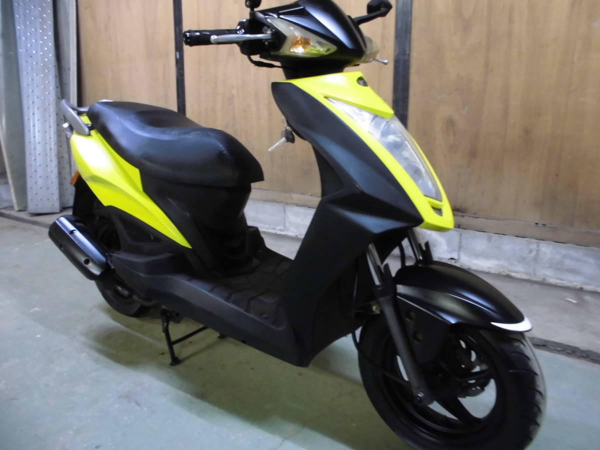  Kymco Agility RS125 пробег 8 тысяч k шт. Chiba город ~ дешевый отправка есть.