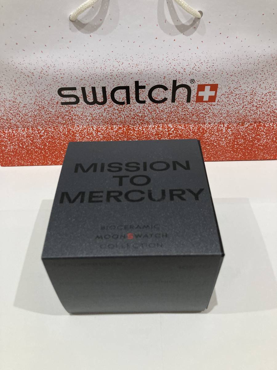 未使用　Swatch Omega　MISSION TO MERCURY スウォッチ　オメガ　マーキュリー_画像3