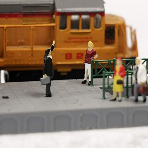 情景コレクション 人間 人形 人物 人間フィギュア塗装人 1:87 40本入り 箱庭 装飾 鉄道模型 建物模型 ジオラマ 教育 DIY_画像3