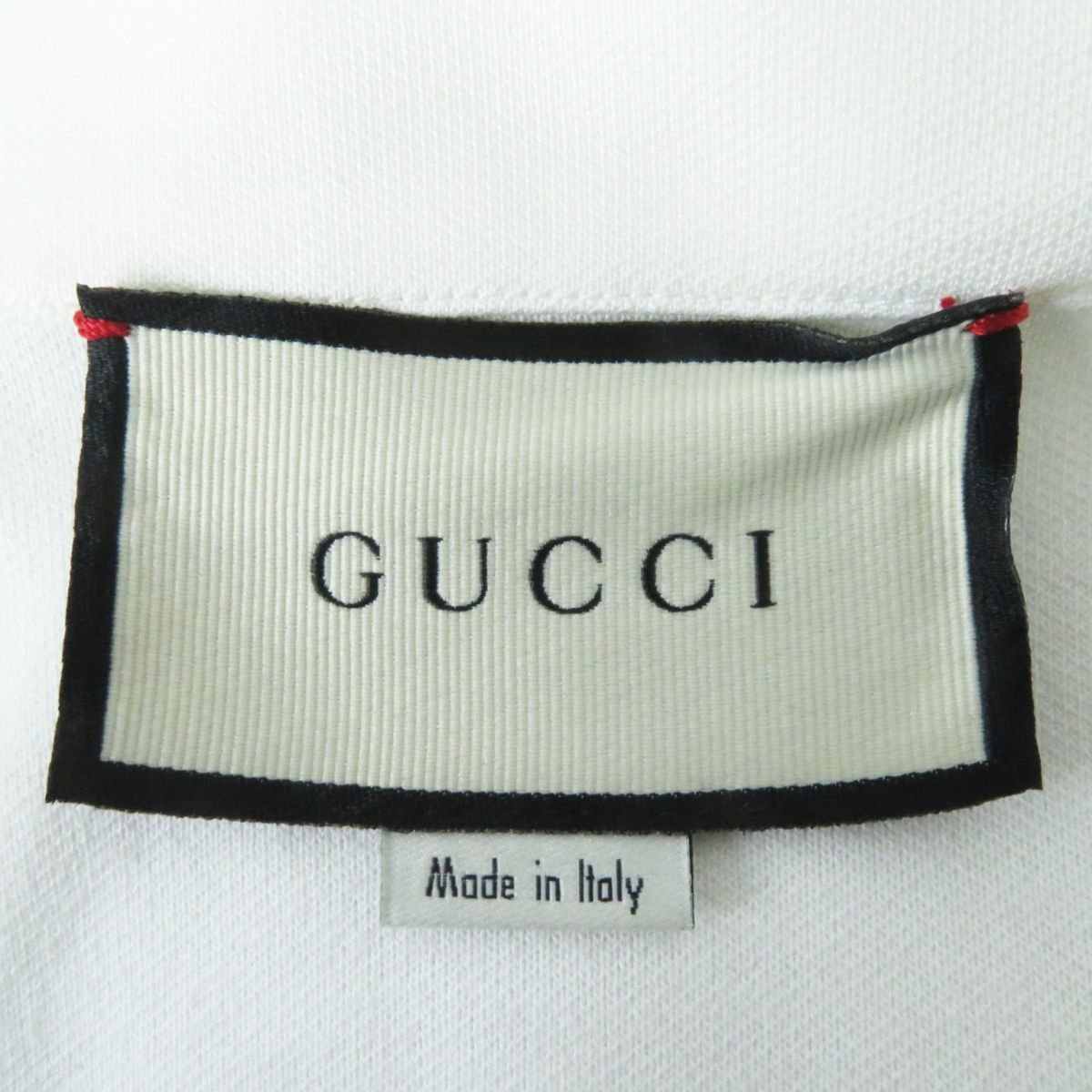 極美品◎正規品 イタリア製 GUCCI グッチ 19SS 573990 レディース テニスロゴエンブロイダリー プリーツ ドレス／ワンピース ホワイト 白 M_画像7