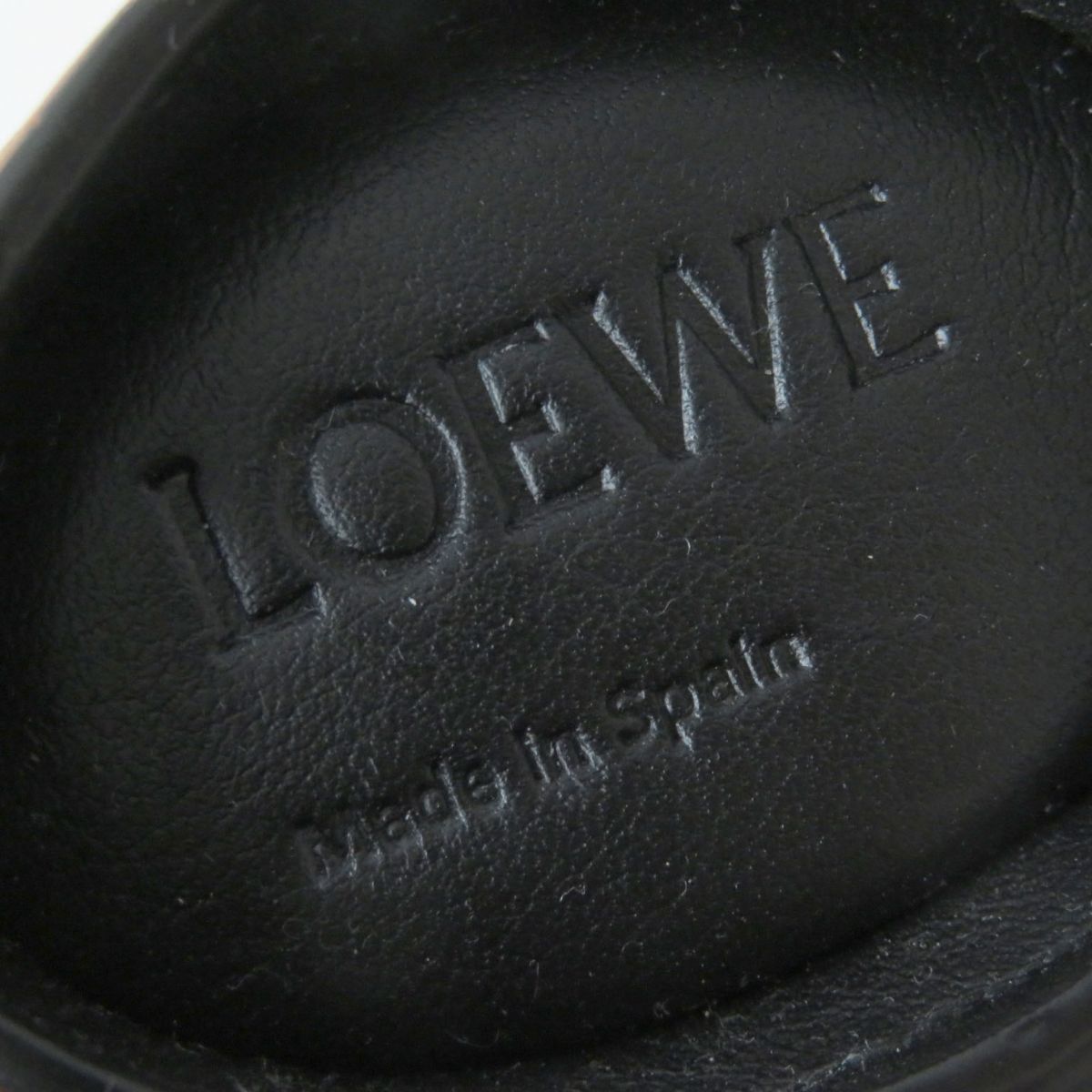  превосходный товар *LOEWE Loewe животное коллекция ba колено очарование кожа ячейка для монет / кошелек для мелочи . кольцо для ключей есть Brown Испания производства сумка для хранения есть 