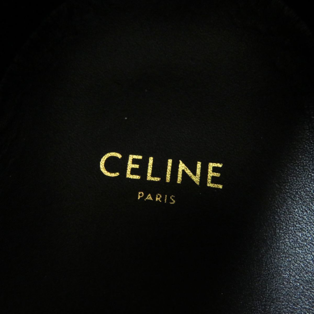 未使用品◎スペイン製 CELINE セリーヌ 400A11 レディース キャンバス ローカット スニーカー トリコロールカラー 39 箱・保管袋・替紐付き_画像8