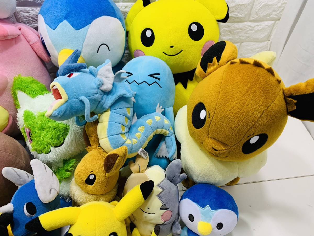 n6☆160サイズいっぱい1円～ポケモン ポケットモンスター Pokemon 限定 レア グッズ 雑貨 ぬいぐるみ 大量 当時物 キャラ まとめてセット_画像4