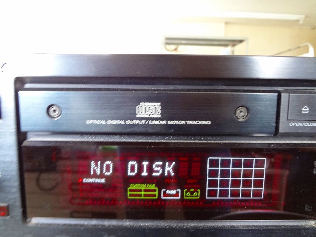 SONY CDP-X55ES CDデッキ CDプレーヤー 通電確認済み オーディオ機器 ソニー_画像7