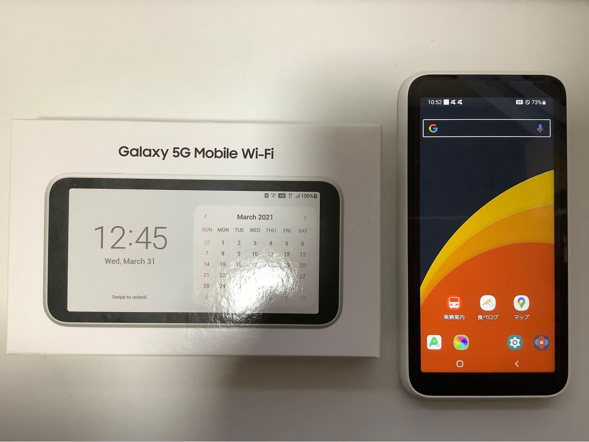 SAMSUNG Galaxy 5G Mobile Wi-Fi SCR01 スマホ化済み WiMAX SAMSUNG Galaxy 5G Mobile Wi-Fi SCR01 スマホ化済み WiMAX