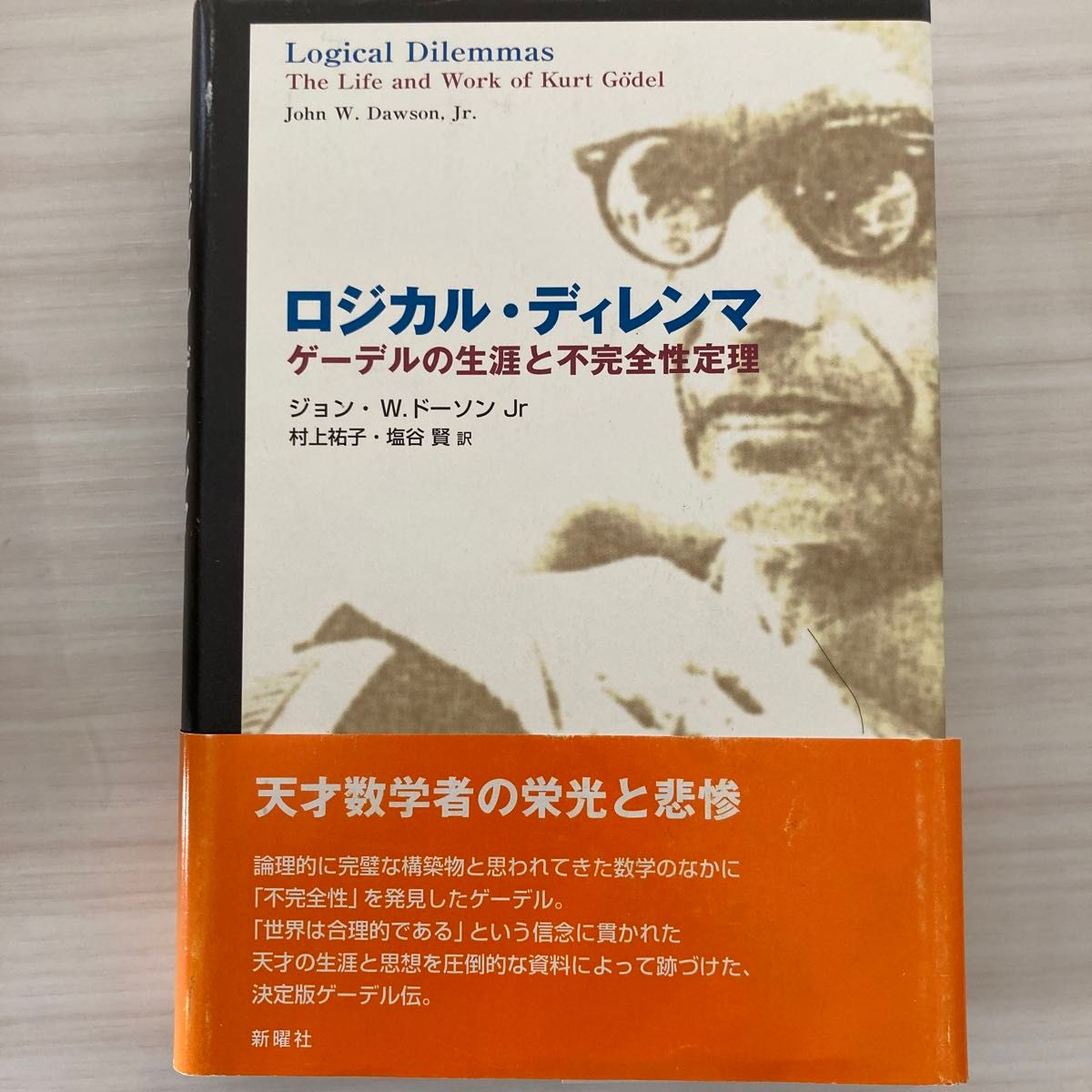 ロジカル・ディレンマ　ゲーデルの生涯と不完全性定理 ジョン・Ｗ．ドーソン　Ｊｒ／著　村上祐子／訳　塩谷賢／訳