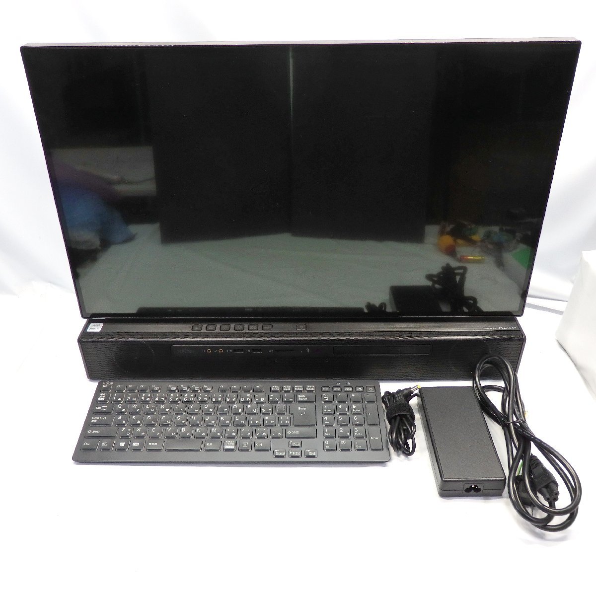 FUJITSU FMV-ESPRIMO WF-X/G1 Core i7-10750H 2.6GHz/64GB/SSD1TB+HDD4TBGB/Blu-ray/27インチ/OS無/動作未確認【同梱不可】_FMV-ESPRIMO WF-X/G1