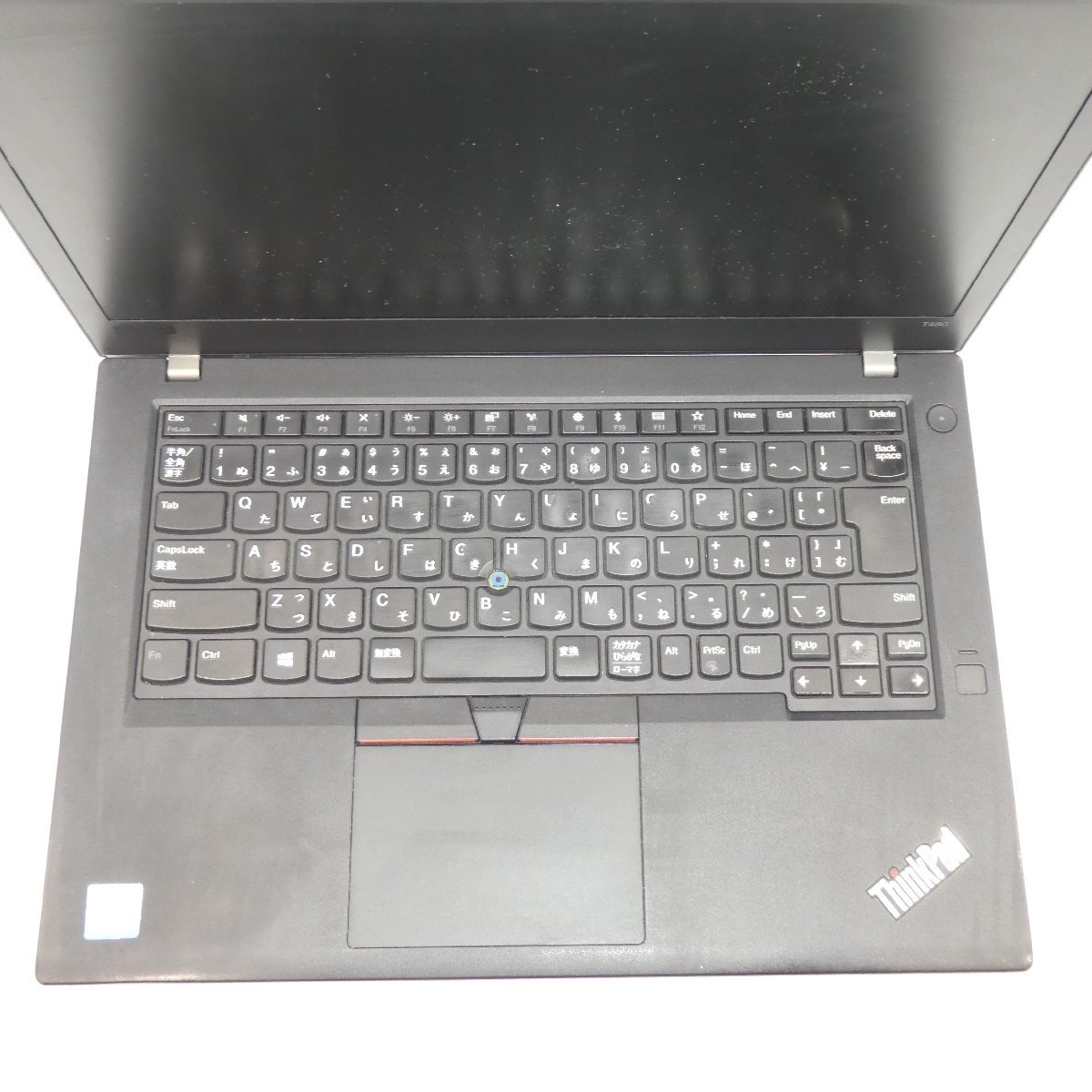 1円～【ジャンク】Lenovo ThinkPad T480 Core i5-8250U 1.6GHz/12GB/SSD256GB/14インチ/OS無/AC無【栃木出荷】_画像3