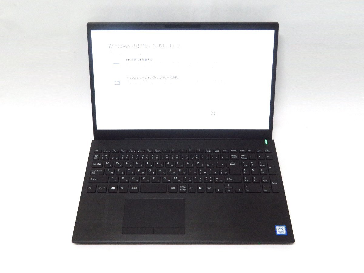 1円～VAIO VJS1531 Core i7-8750H 2.2GHz/16GB/SSD512GB+HDD1TB/Blu-ray/15インチ/OS無/動作未確認【大阪出荷】_VAIO VJS1531