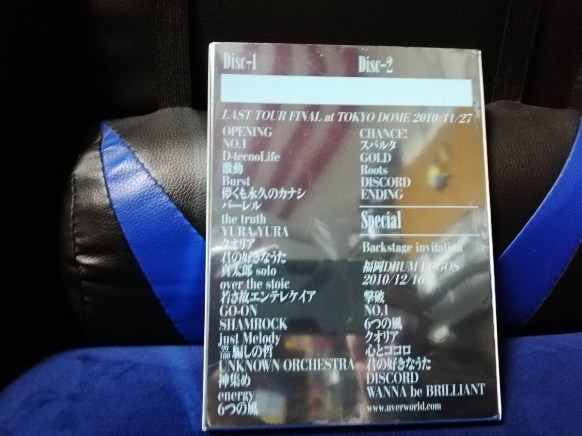 【DVD】UVERworld LAST TOUR Final at TOKYO DOME 2010/11/27 2枚組_画像2