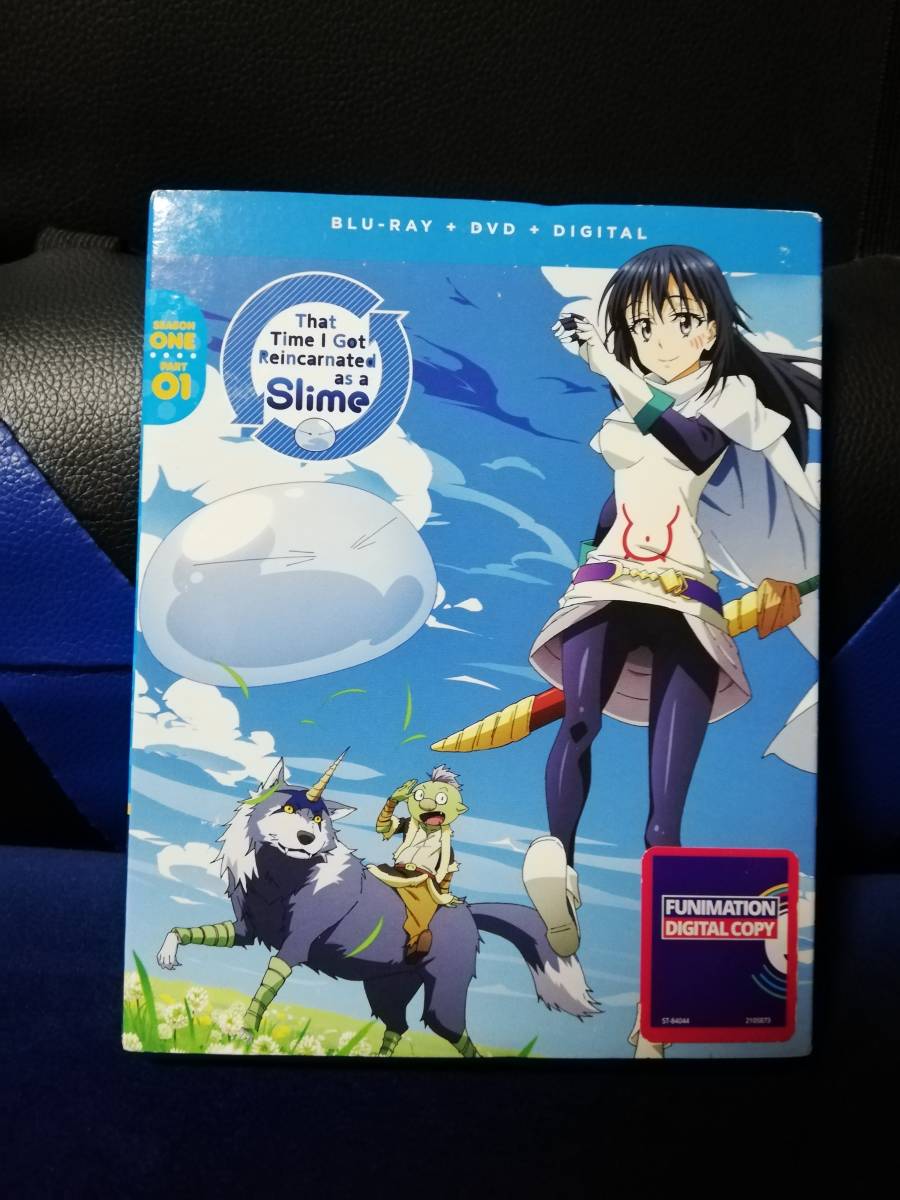 ≪ブルーレイ ≫ 転生したらスライムだった件　第1期　(北米版)　ブルーレイ＋DVD　2枚組　1話～12話収録_画像1