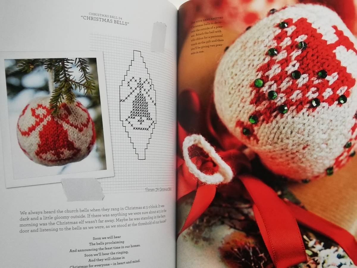 Arne & Carlos / 55 Christmas Balls to Knit　Colorful Festive Ornaments　アルネ＆カルロス クリスマス_画像9