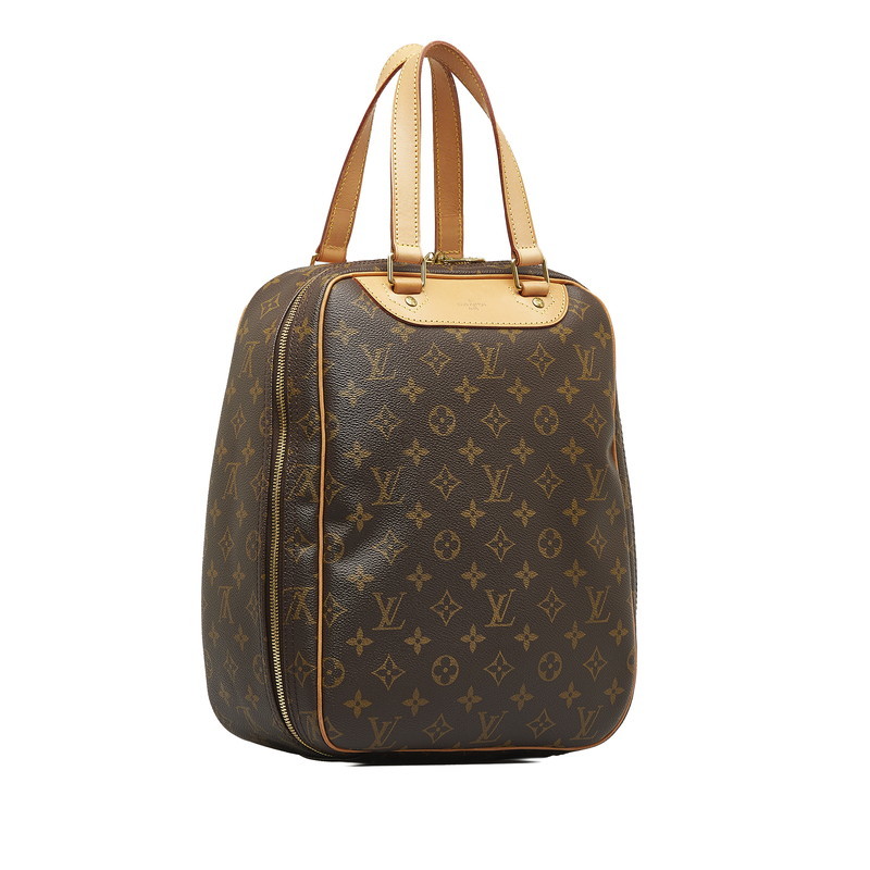 ルイ ヴィトン モノグラム エクスキュルシオン ハンドバッグ M41450 ブラウン PVC レザー レディース LOUIS VUITTON 【中古】_画像2