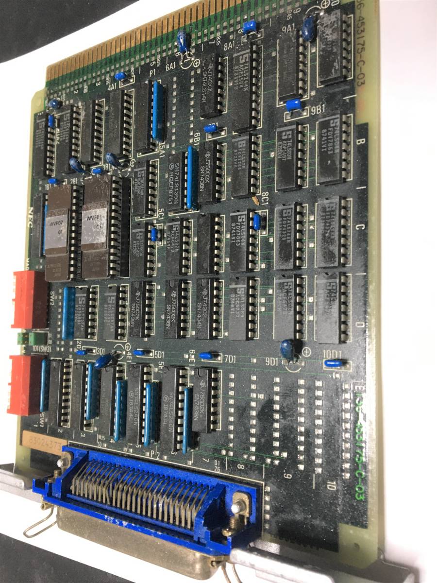 NEC　PC-9801用「PC-9801-87」(1Mフロッピーディスクインターフェイス) 同等「133-752937-C-03」「a-10Y」「G9WVF」_画像4
