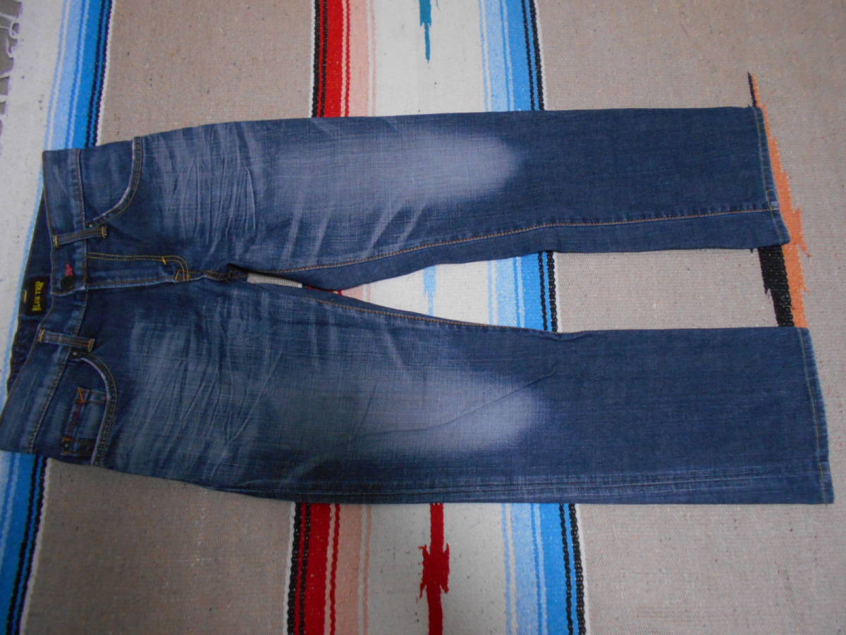 EDWIN BLUE TRIP JEANS MADE IN JAPAN エドウィン ブルートリップ ブーツカット インディゴ ジーンズ 日本製 ビンテージ ブラッド ピット_画像4