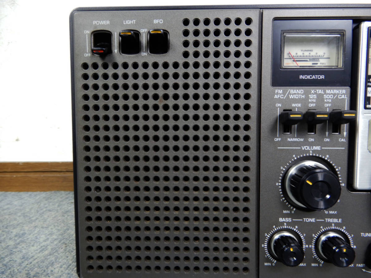 美品 ナショナル ◇ 8バンドBCLラジオ COUGAR 2200 RF-2200 動作確認 