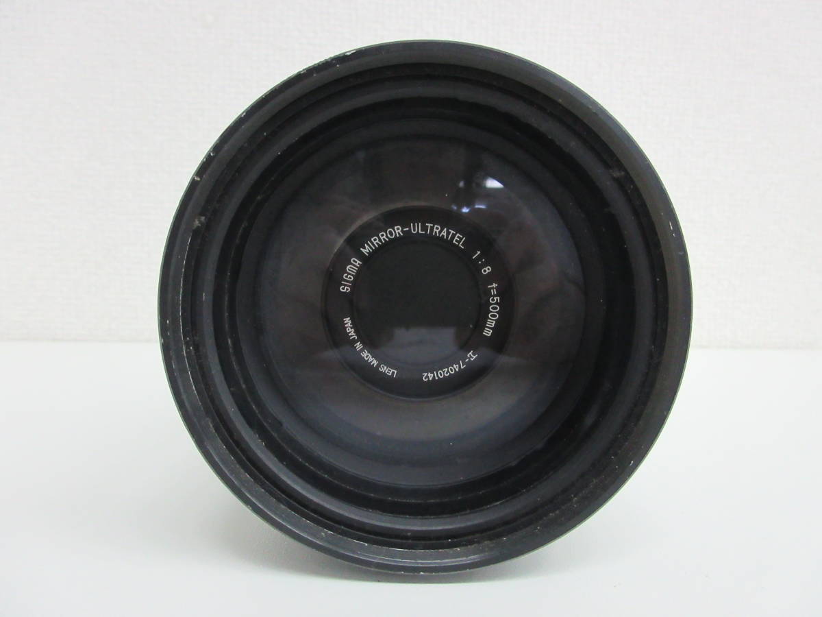 中古 レンズ ２点セット SIGMA シグマ MIRROR-ULTRATEL 1:8 500mm / MINOLTA ミノルタ AF 50mm 1:1.4 ※動作未確認 ／D_画像5