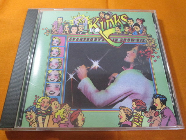 !!! The * gold ksKinks [ Everybody\'s In Show-Biz ] foreign record!!!