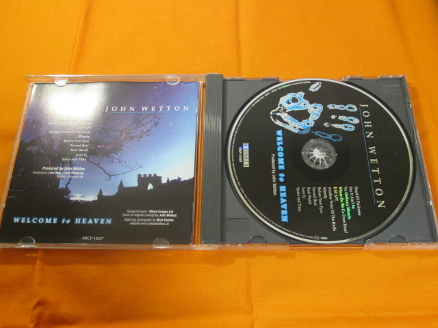 ♪♪♪ ジョン・ウェットン John Wetton 『 Welcome To Heaven 』国内盤 ♪♪♪_画像3