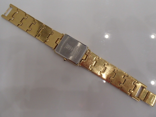 エルジン ELGIN ゴールド インゴット 999.9 1g刻印 FK-577 ダイヤモンド付 クォーツ 腕時計 ＃60194.._画像5