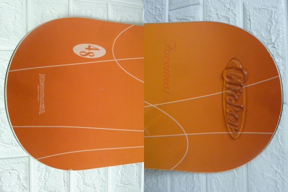 R665 NISHIZAWA　ニシザワ　スノーボード　板　スノボ板　148ｃｍ　オレンジ系　レディース　ウインタースポーツ　スノボ用品_画像3